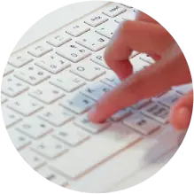 ●キーボードを使っての授業の受け答えやチャットなどがスムーズ!