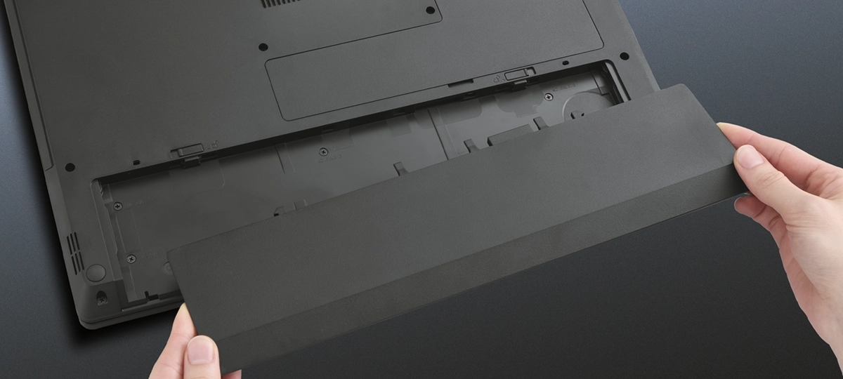 バッテリー・SSD・メモリを簡単で安全に交換/増設可能