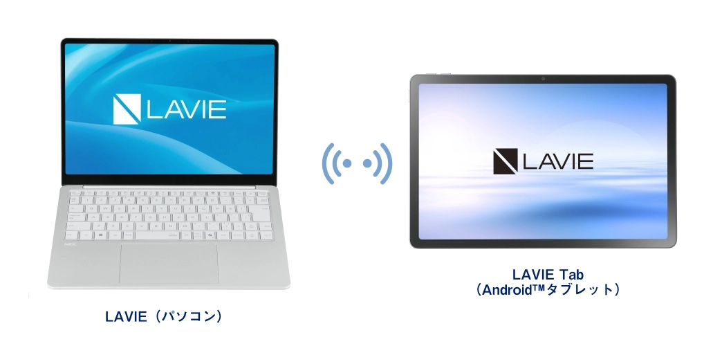 スマホやタブレットと連携つながる! LAVIE